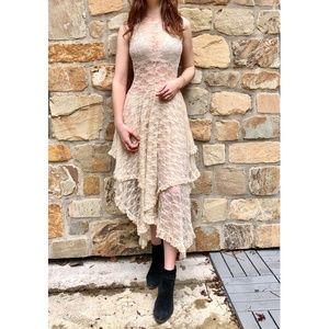Free People Lace Dress, Size S